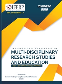 Proceeding book cover for the 2nd ICMDRSE, 2019