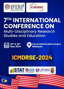 Proceeding book cover for the 7th ICMDRSE, 2024