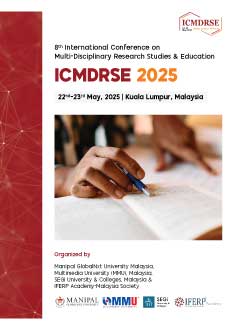 Proceeding book cover for the 8th ICMDRSE, 2025