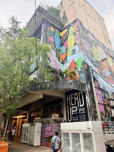The RexKL creative hub in a restored cinema building