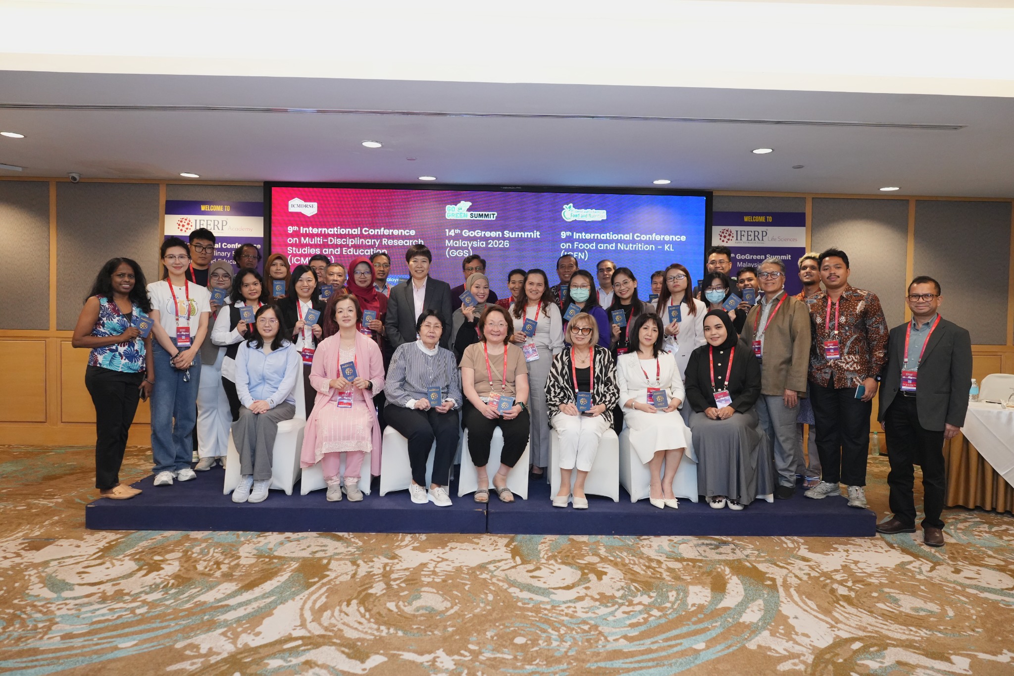 Group photograph of delegates at a past edition